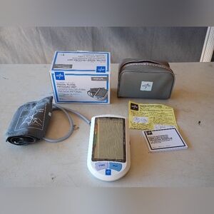 Digital Blood Pressure Monitor with Cuff and Case